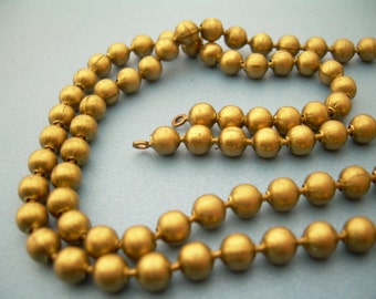 Ball Chain Necklace - Vintage - 24 in