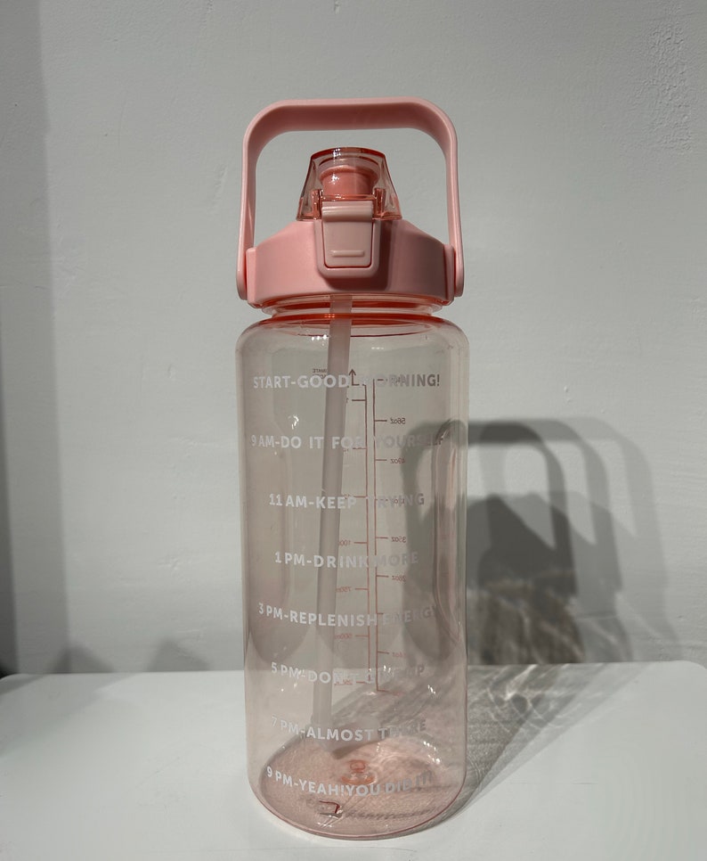 VENNERLI Borraccia Sportiva 2.5 Litri – PETG Senza BPA, Anti-perdite, Con Maniglia E Scala, Per Palestra E Campeggio