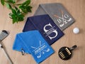 Personalized Golf Towel: Embroidered Name, Custom Golf Gift product logo