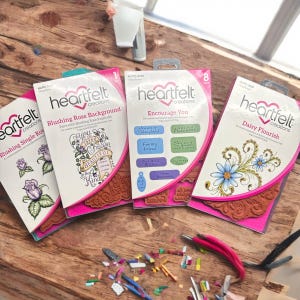 Sello Heartfelt Creations. Nuevo, sin abrir.