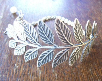 Silver Branch Bracelet