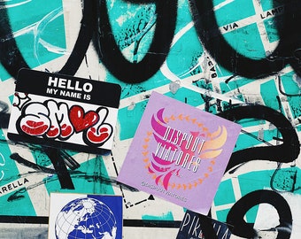 Graffiti Stickers and Stencils