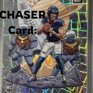 Ótica CJ Stroud Downtown 2023//. Pacotes Mistério da NFL - 1 Automático ou Memorável - 5 Novatos - 1 Cartão Numerado! Descrição!! Não é uma réplica!!!!!!