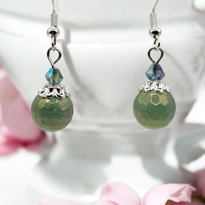 Green Aventurine Earrings