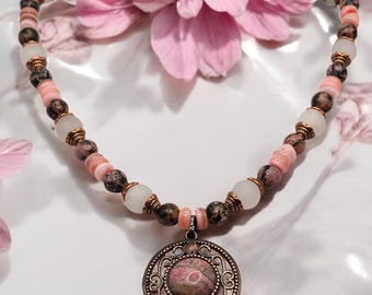 Romantic Rhodonite Set