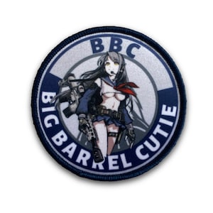 Anime Velcro Patch - BBC Big Barrel Cutie