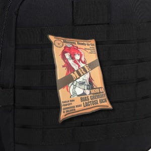 Anime Morale Patch - MRE Patch - Red