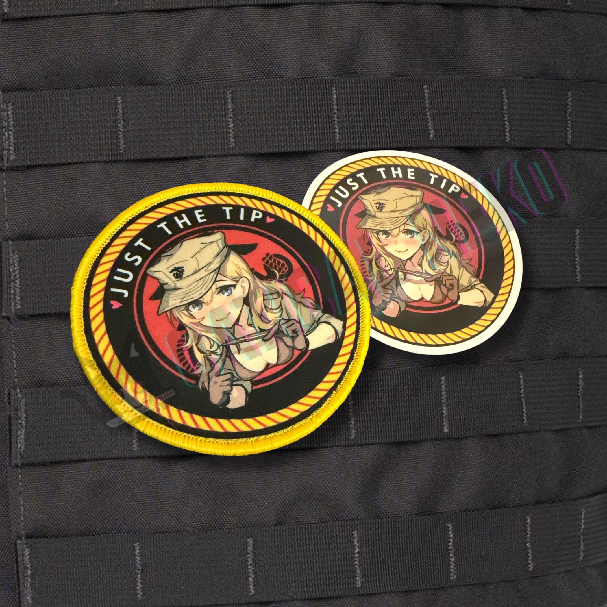 Anime Morale Patch - Just the Tip - Etsy