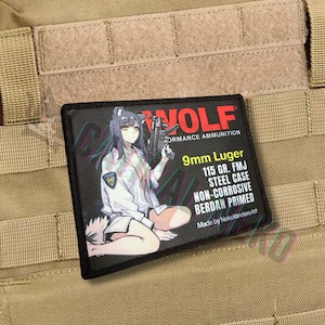 Anime Morale Patch - Ammo Series - 9mm Luger