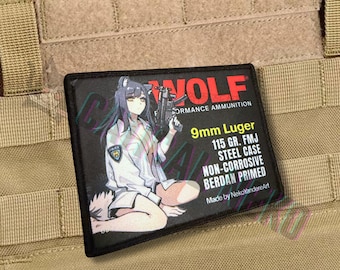 Anime Morale Patch - Ammo Series - 9mm Luger