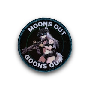 Anime Velcro Patch - Moons Out Goons Out