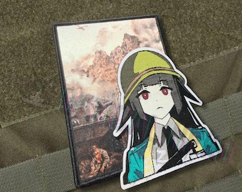 Patch de moral do anime Hoshimi Miyabi - Meme de PTSD - Zenless Zone Zero