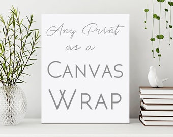 Canvas Gallery Wrap - Art on Canvas - Landscape Ocean Nature Wall Art - Canvas Art Print