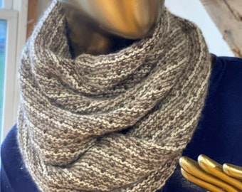 Slip Stitch Cowl Reversible Pattern