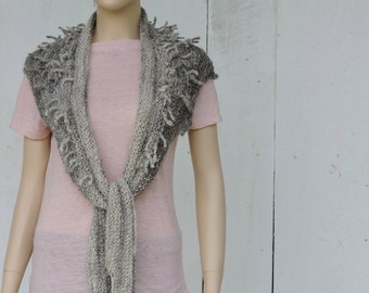 Lambs Tail Collar Pattern