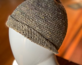 Handspun Crochet Textured Yellow Cap Pattern