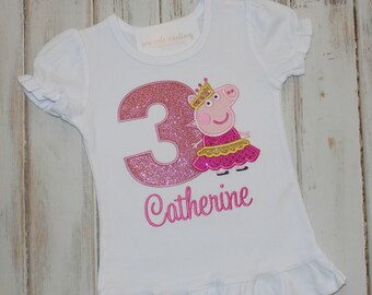 Peppa Pig 3rd Birthday | Etsy