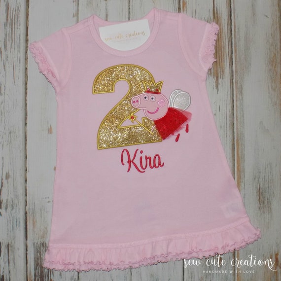 peppa pig 3rd birthday outfit