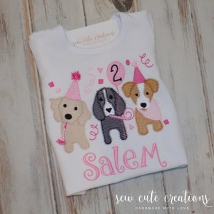 Boys Girls Cute Dogs Birthday Puppy T-Shirt Boys Girls Cute Dogs Birthday Puppy T-Shirt