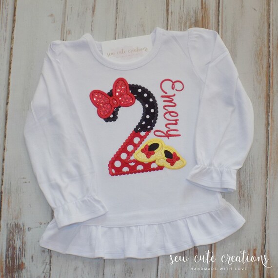 minnie mouse 4th birthday outfit