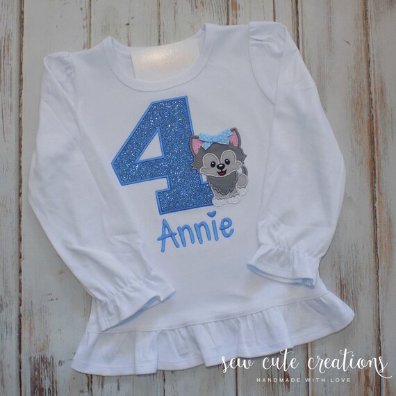 Wolf Birthday Shirt - Wolf Birthday outfit - Woodland Animal - 2nd 3rd 4th birthday - 5th 6th 7th 8th birthday - Sew cute creations Il_570xn