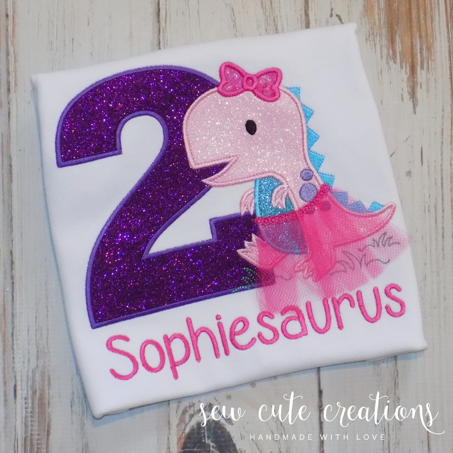 Three Rex T Rex Girl Dinosaur Birthday Shirt Dinosaur Tutu Etsy