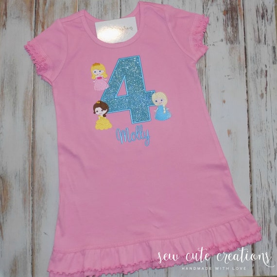 disney princess birthday outfit