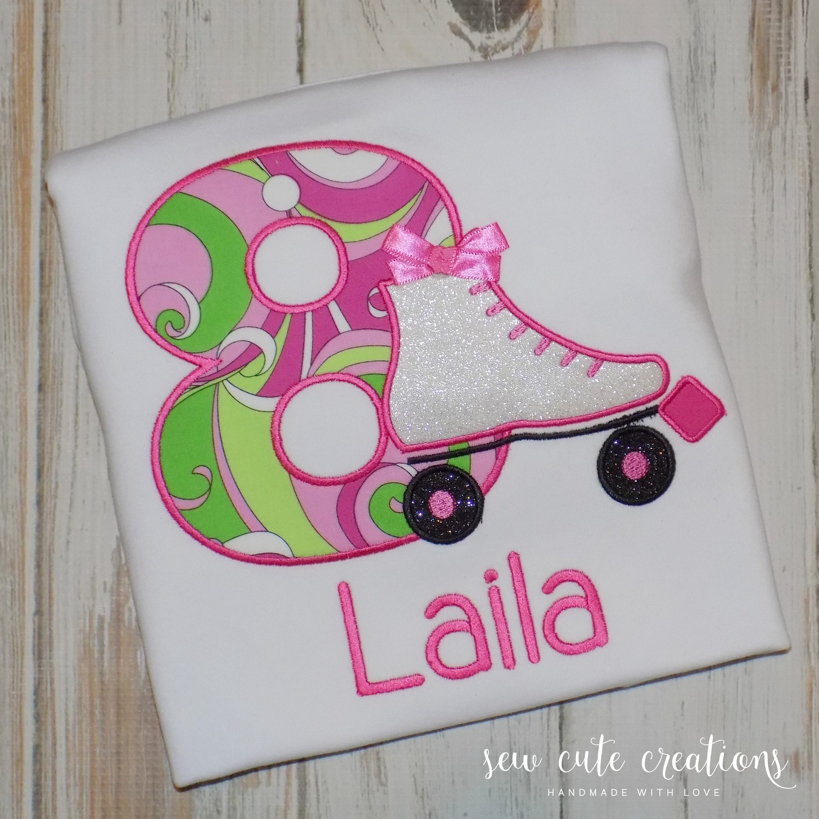 Roller Skate Birthday Shirt Roller Skate Birthday Outfit Etsy