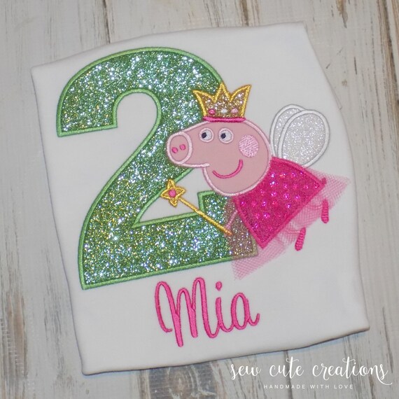 peppa pig 1st birthday outfit