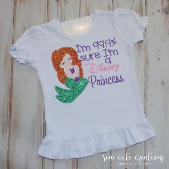 I'm a Disney Princess shirt - Belle, Ariel, Cinderella, Elsa, Anna, Rapunzel - Disney trip shirt - Sew Cute Creations Il_570xn