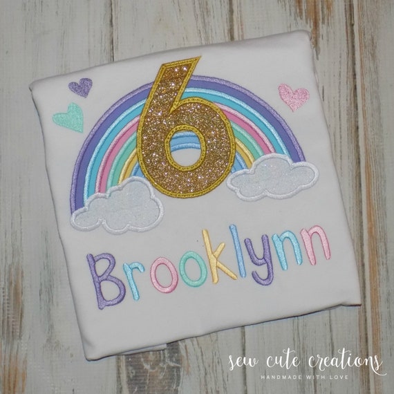 rainbow birthday outfit