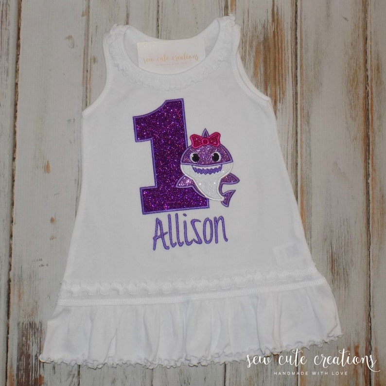 etsy baby shark outfit