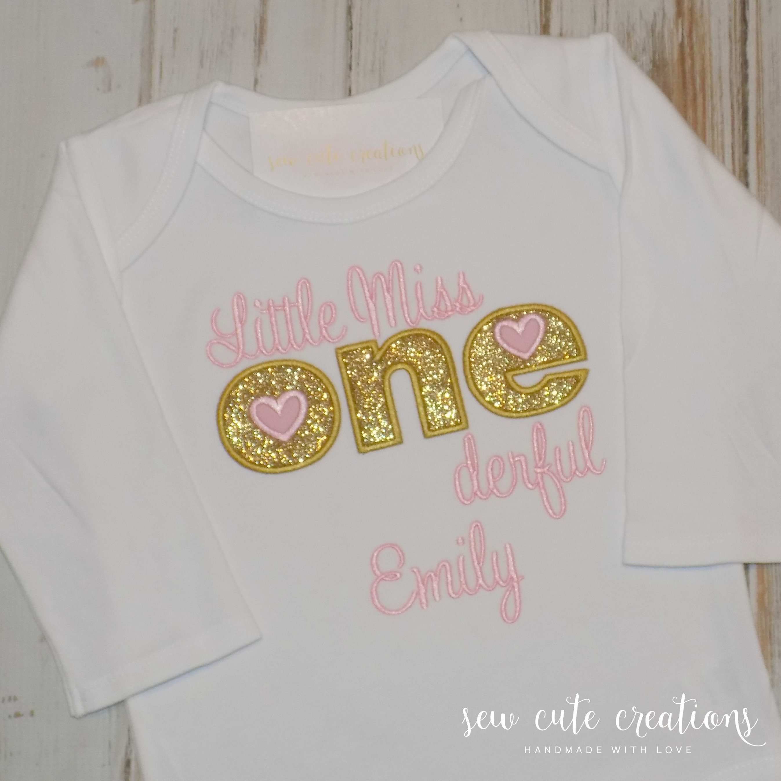 little miss birthday shirt
