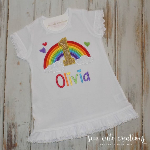 rainbow glitter outfit