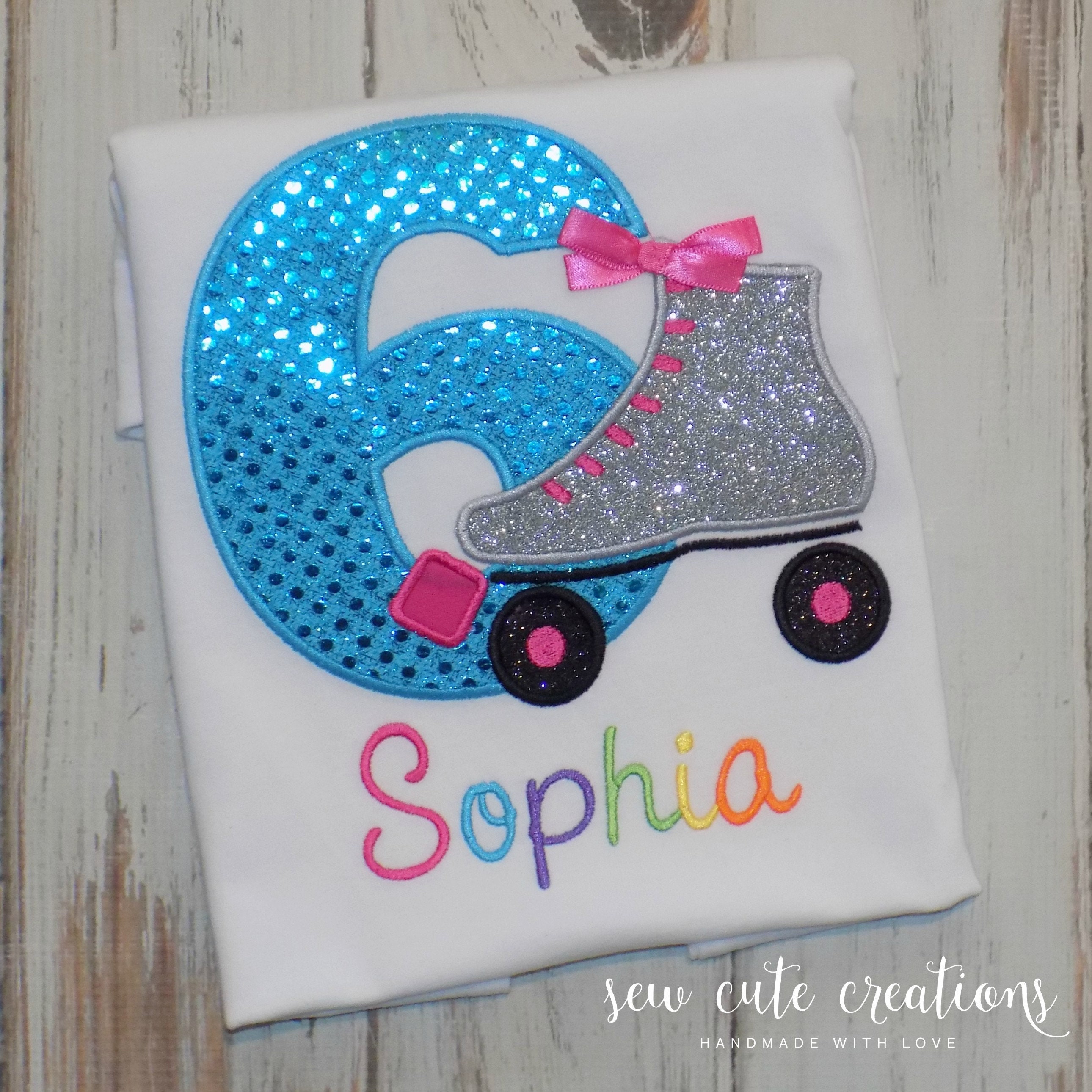Roller Skate Birthday Shirt Roller Skate Birthday Outfit Etsy