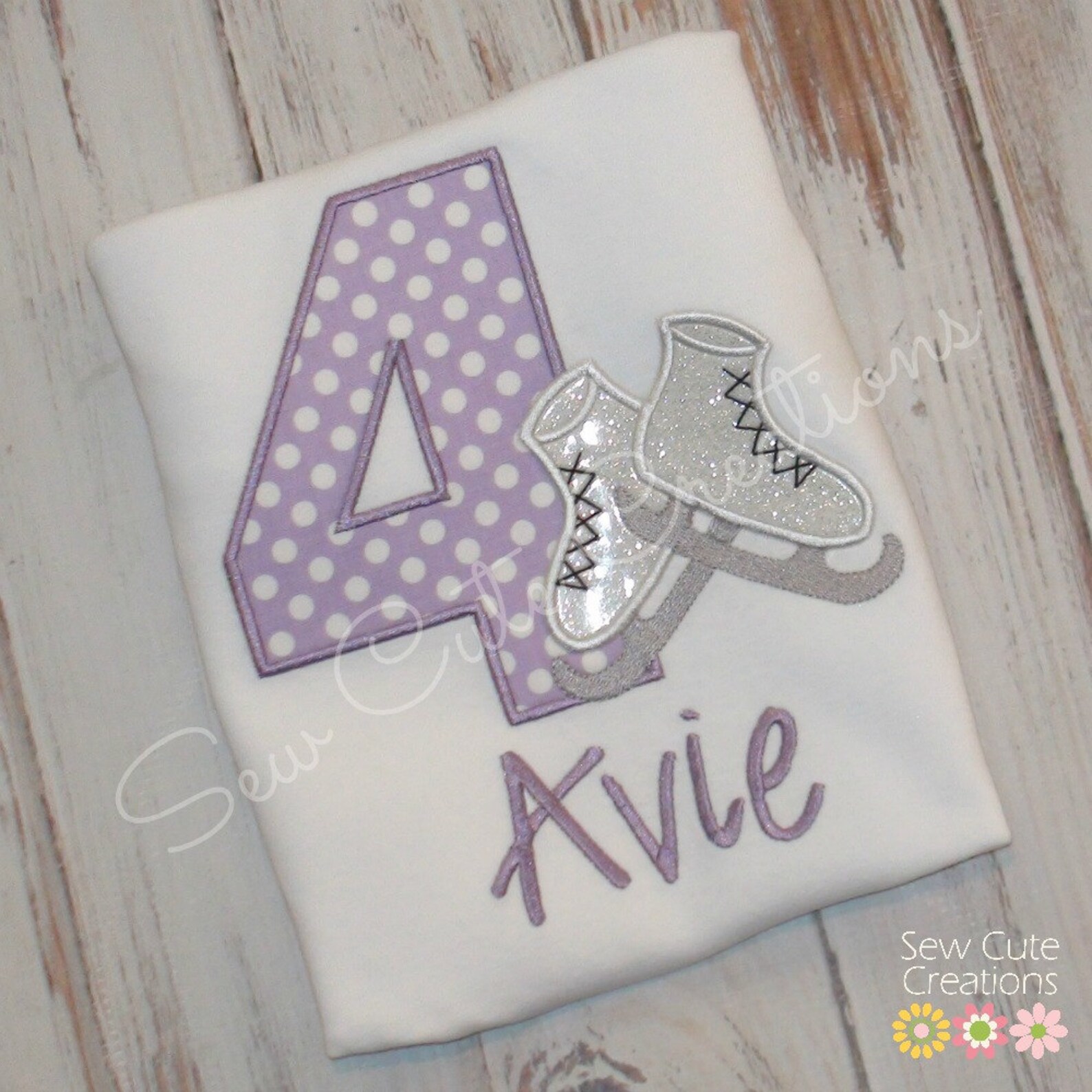 Ice Skate Birthday Shirt Ice Skate Party Outfit Ice Skating Etsy