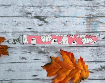 Pink Ghost Keychain
