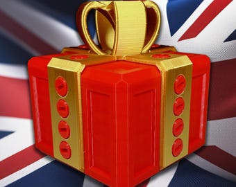 3D Printed Annoying Gift Box: Puzzle Prank with Bolts - UK Made