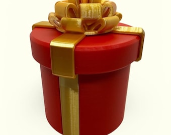 Annoying Nested Gift Box: 3D Printed Prank Puzzle - Customisable Colours - Gift annoyance