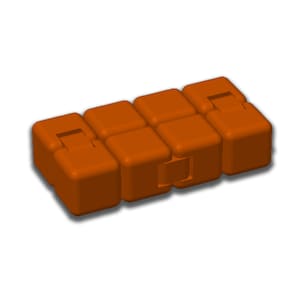 3D Printed Infinity Fidget Cube: Stress Relief Desk Toy