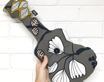 Guitar Shaped Pillow Etsy