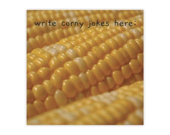 CORNY JOKES Bloc-notes Post-it® pour comédiens et écrivains (photo d'Aspen Breyanne) - Cadeaux fantaisie - Humour