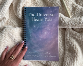 Spiral-Bound Manifestation Journal: Law of Attraction Intention Setting