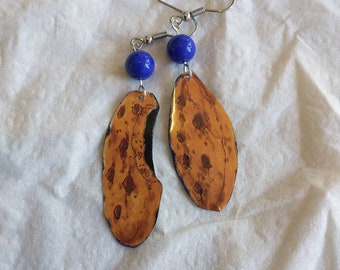 Chocolate Chip Cookie tin earrings