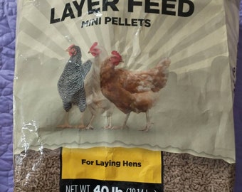 Layer Feed Chicken Food Tote Bag