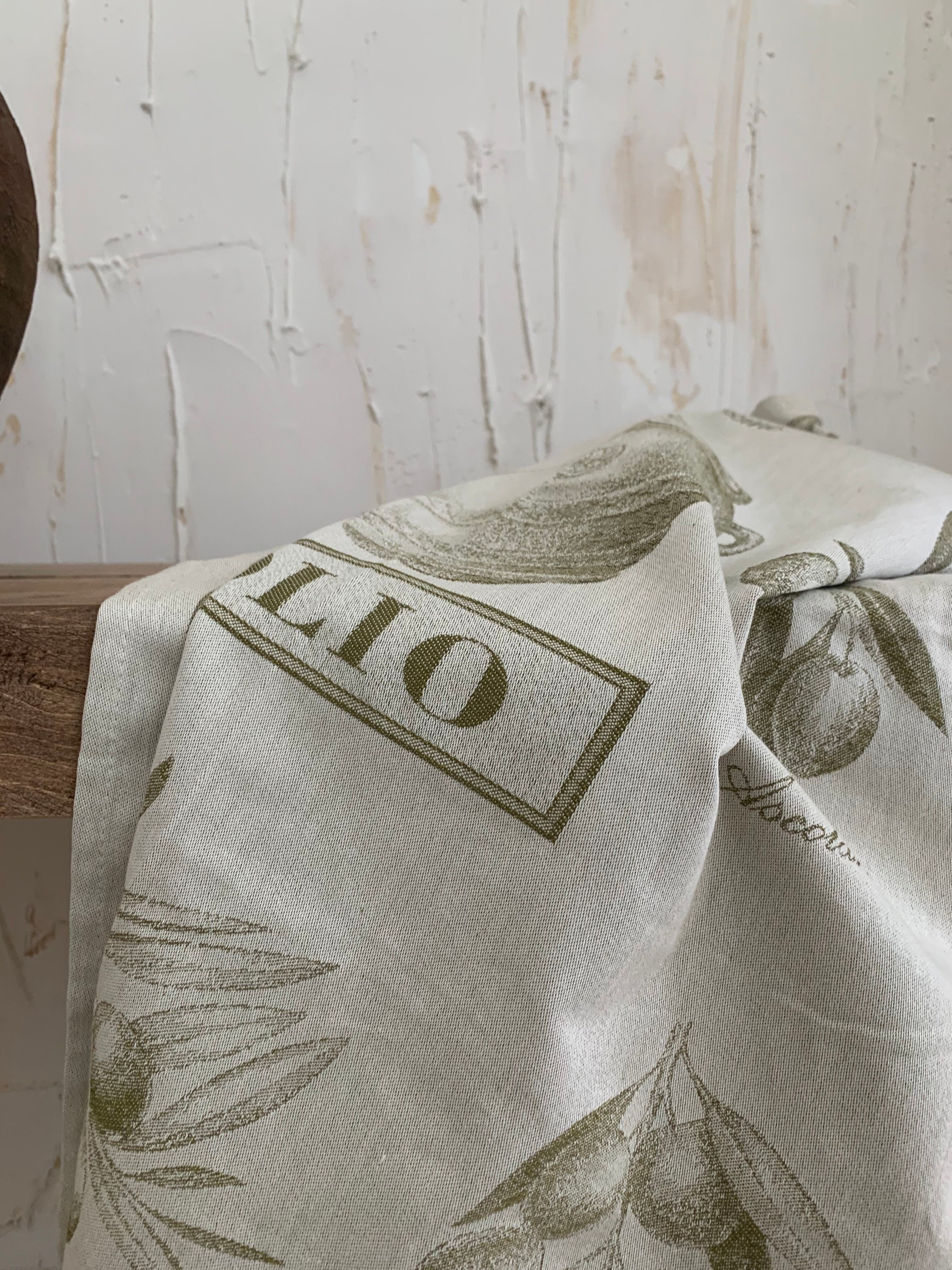 Italian Tea Towel from Tuscany Italian Cotton Tuscan Art Etsy