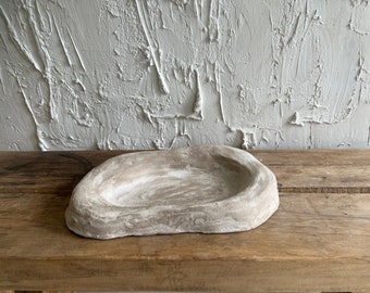 Papier-Mâché Vessel - Vintage Inspired - Rustic Bowl - Eco-Friendly Recycled Material - Papier-Mâché Bowl - CAPRI Collection