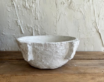 Handcrafted Paper Mache Vessel - Eco-Friendly Home Decor Accent Piece - Cuomo Collection