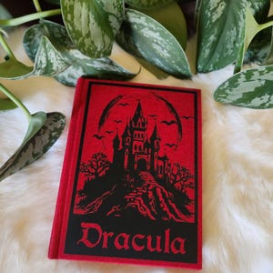 Dracula Cover, Hardback Book Case, Kindle Case, Paperwhite, Kobo Case, Nook Case, eReader Cover, GlowLight, Clara Color, Colorsoft Cover