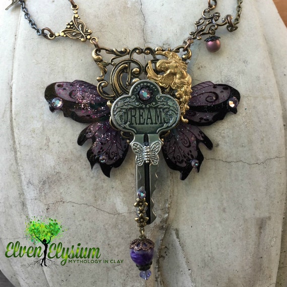 Magical Wing Necklace Tutorial How To Diy Craft Angel Or Fairy Wing Jewelry In Plastic - 